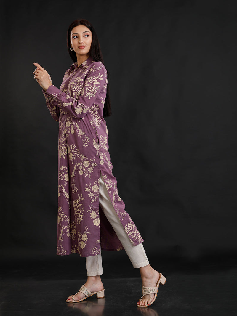 Anouk - By Myntra Kurti Set For Women Indian Style V-Neck Black Floral  Printed Poly Georgette Above Knee Regular Top with Harem Pants with  Attached Dupatta - Walmart.com